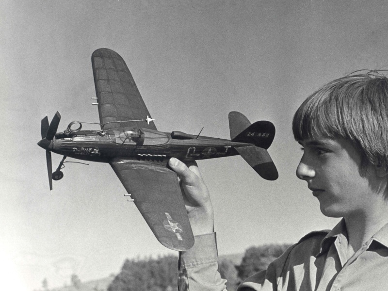 Bell P-39 Airacobra (stavba: Felda, foto: Koutný)