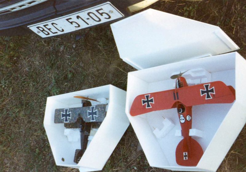  Aviatik C.I a Albatros D.III (stavba a foto: R. Gregovský)