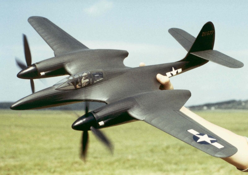  McDonell XP-67 Bat (stavba: Felda, foto: Felda)
