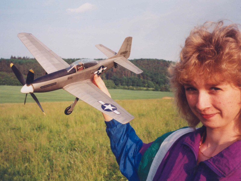 North American P-51J Mustang (stavba: Felda, foto: Felda)
