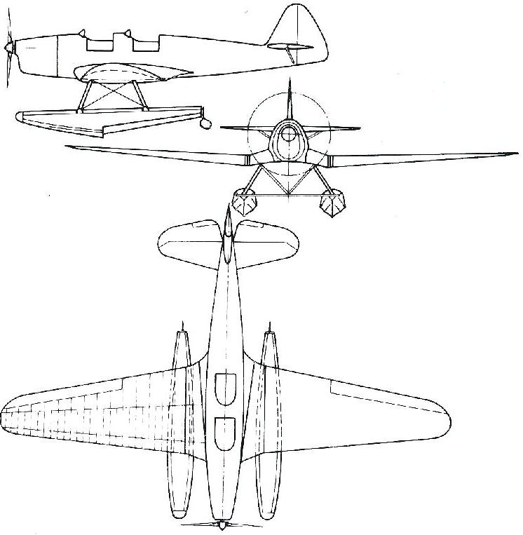 klemm l35 3 view.JPG