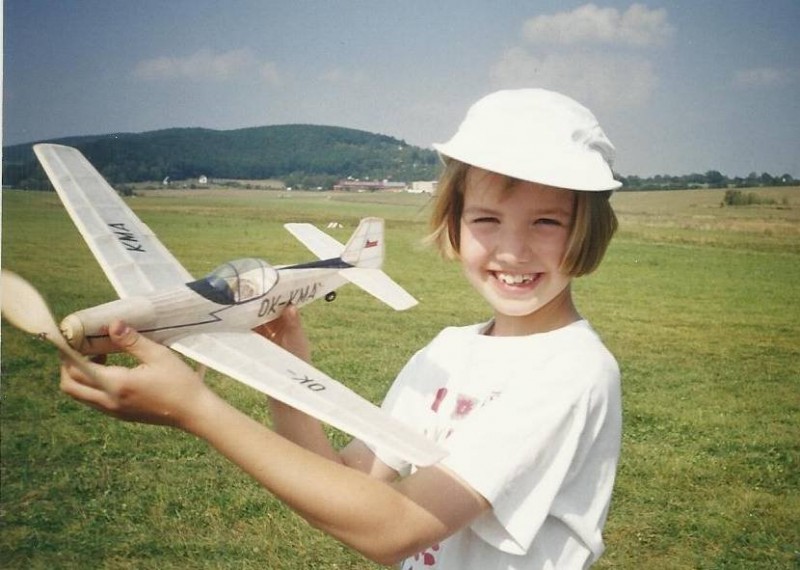 Maruška a její Z-226.jpg