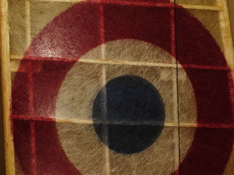 Langfaser - detail potaženého křídla