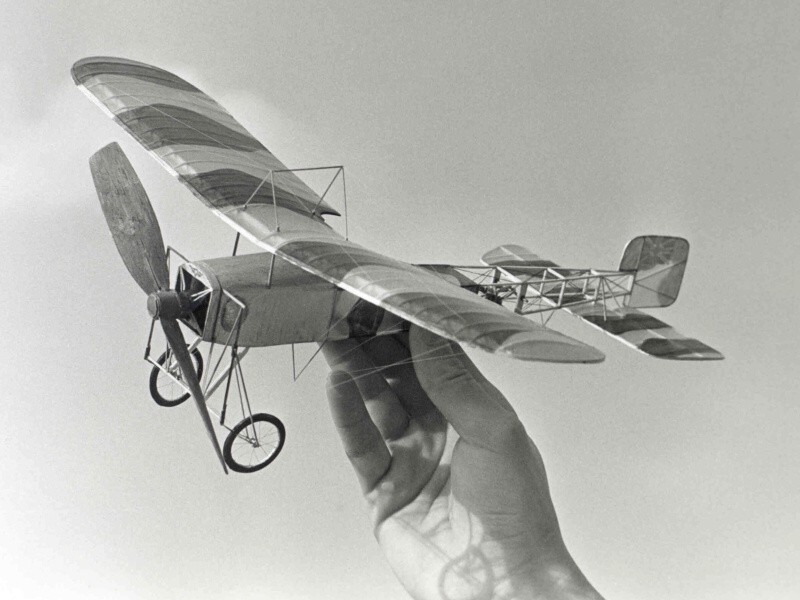 Blériot XI Military (stavba: Felda, foto: Koutný)