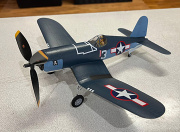 F4U Corsair Tondy Alferyho, ukázka dokonalé práce s polystyrenem