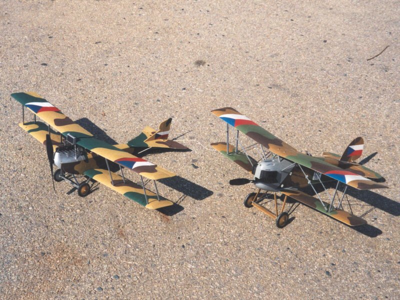 Aero A-14 a Aero A-18 (stavba: Felda a Antonín Alfery, foto: Felda)