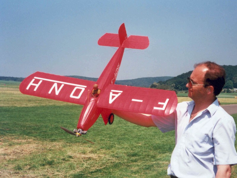 Farman F.450 (stavba: Miroslav Kuba, foto: Felda)