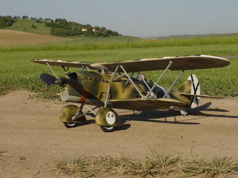 Fiat CR.32 (stavba: Petr Mikulášek, foto: Felda)