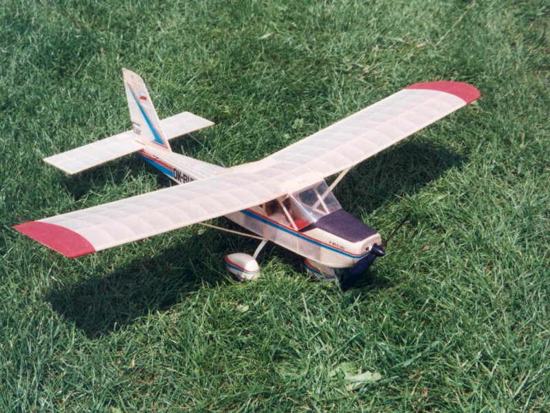  Tecnam P-92 Echo (stavba: Zdeněk Raška, foto: Felda)