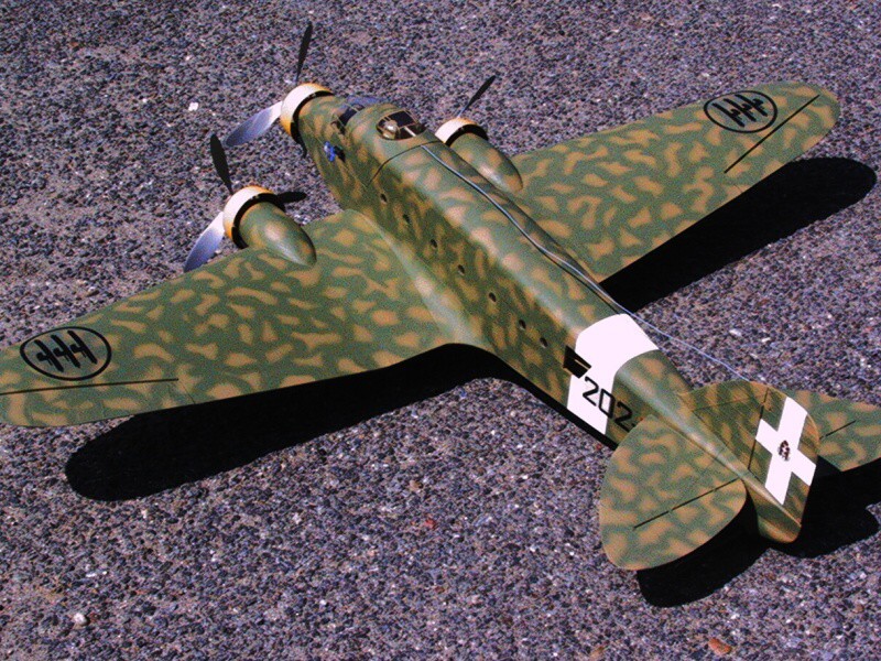 Savoia-Marchetti S.M.81 Pipistrello (stavba: Antonín Alfery, foto: Felda)