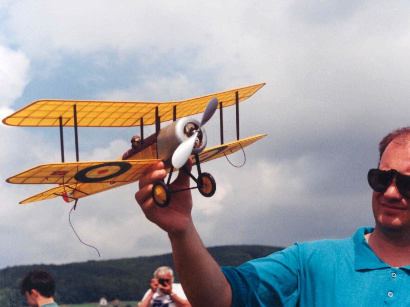 Bristol Scout (stavba: Antonín Alfery, foto: Felda)