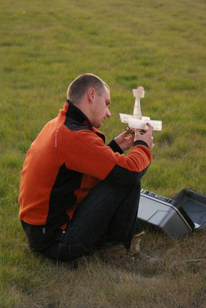 Hanriot HD1 (Stavba: Jan Straka, foto: Lucie)